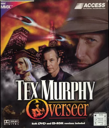 Tex Murphy: Overseer Windows Front Cover