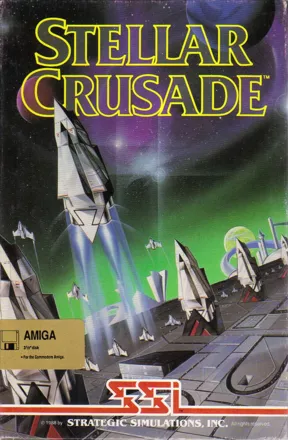Stellar Crusade Amiga Front Cover