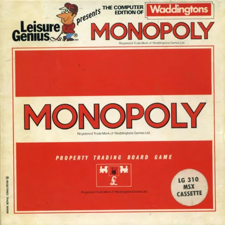 Monopoly MSX Front Cover