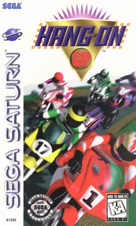 Hang-On GP SEGA Saturn Front Cover
