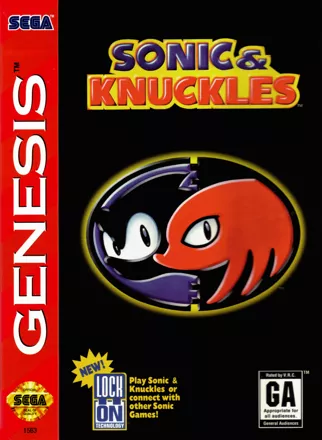 Sonic &#x26; Knuckles Genesis Front Cover