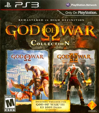 God of War Collection PlayStation 3 Front Cover