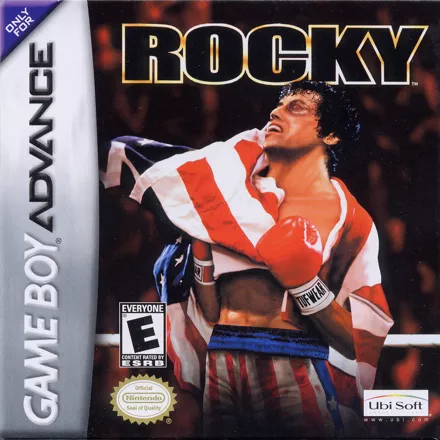 Rocky Game Boy Advance Front Cover