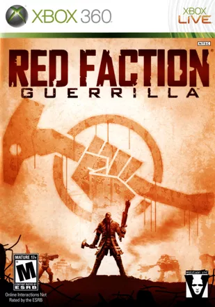 Red Faction: Guerrilla Xbox 360 Front Cover