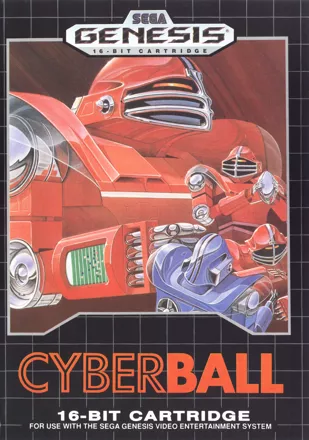 Cyberball Genesis Front Cover