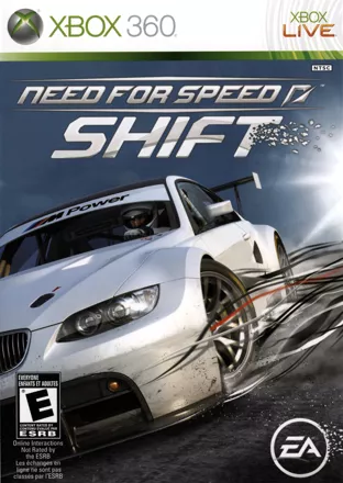Need for Speed: Shift Xbox 360 Front Cover