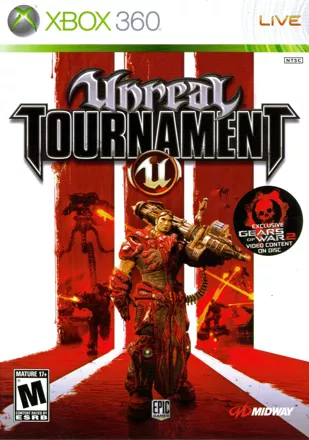 Unreal Tournament III Xbox 360 Front Cover