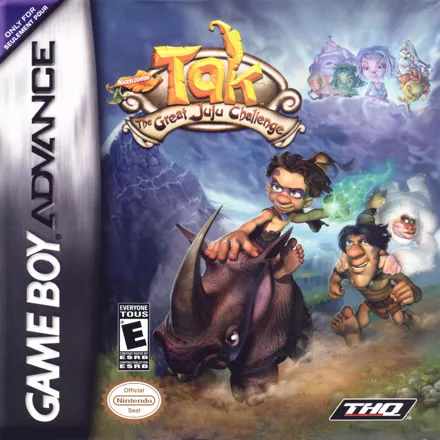 Tak: The Great Juju Challenge Game Boy Advance Front Cover