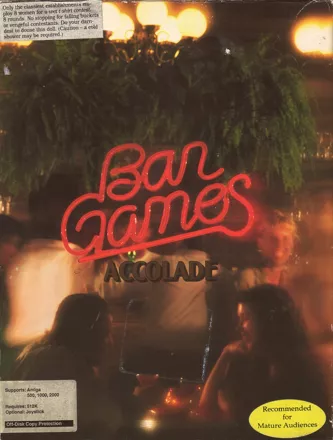 Bar Games Amiga Front Cover