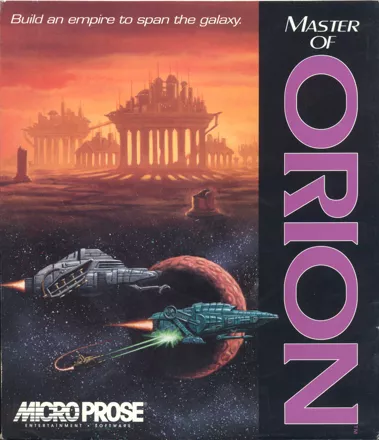 Master of Orion DOS Front Cover