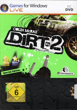Colin McRae: DiRT 2 (Special Edition) Windows Front Cover
