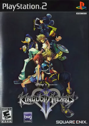 Kingdom Hearts II PlayStation 2 Front Cover