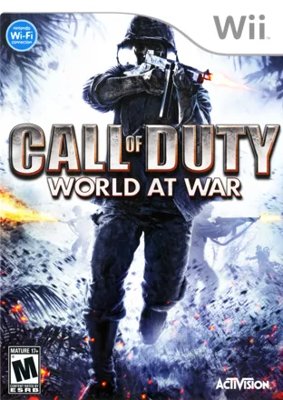 Call of Duty: World at War Wii Front Cover