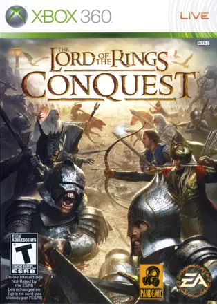 The Lord of the Rings: Conquest Xbox 360 Front Cover