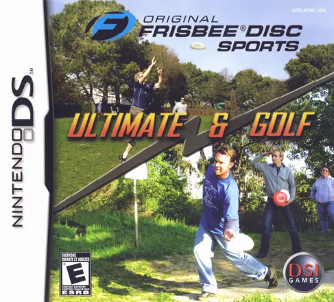 Original Frisbee Disc Sports: Ultimate &#x26; Golf Nintendo DS Front Cover