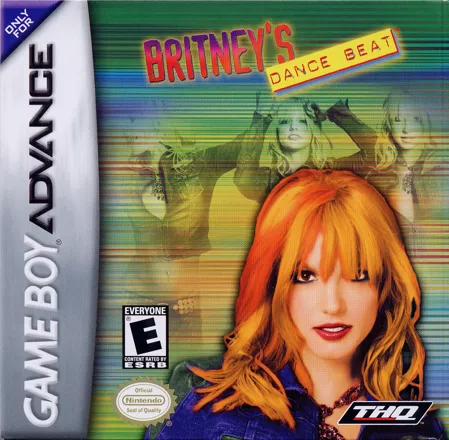 Britney&#x27;s Dance Beat Game Boy Advance Front Cover