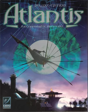 Atlantis: Das sagenhafte Abenteuer (Deluxe-Edition) DOS Front Cover