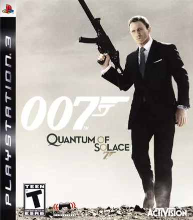 007: Quantum of Solace PlayStation 3 Front Cover
