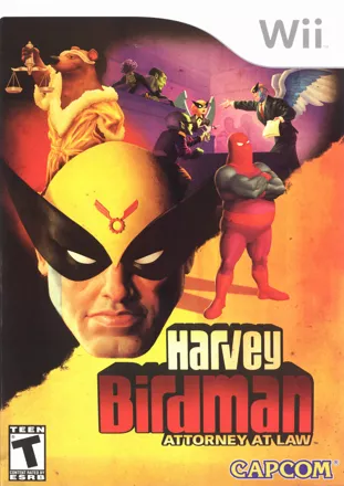 Harvey Birdman: Attorney at Law Wii Front Cover