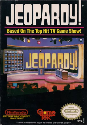 Jeopardy! NES Front Cover