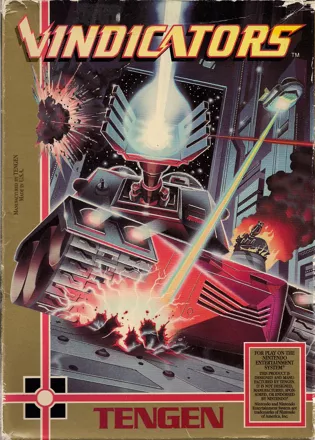 Vindicators NES Front Cover