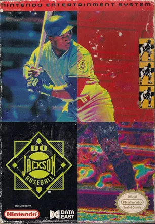 Bo Jackson Baseball NES Front Cover