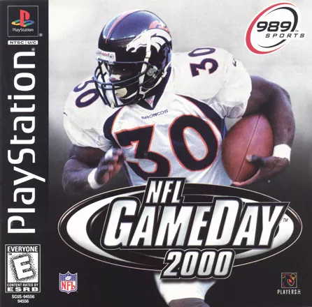 NFL GameDay 2000 PlayStation Front Cover