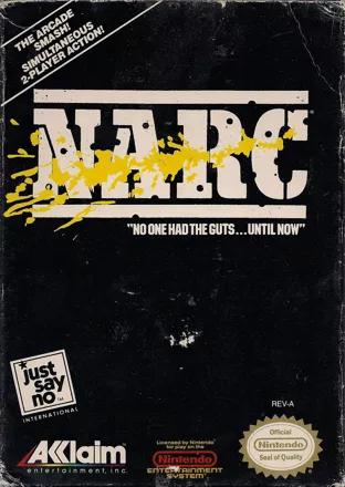 NARC NES Front Cover