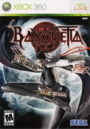 Bayonetta Xbox 360 Front Cover
