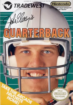 John Elway&#x27;s Quarterback NES Front Cover