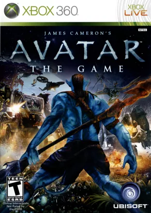 James Cameron&#x27;s Avatar: The Game Xbox 360 Front Cover