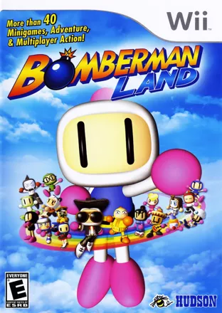 Bomberman Land Wii Front Cover