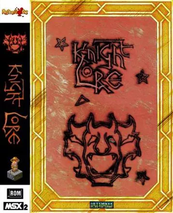 Knight Lore Remake MSX Front Cover