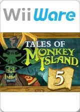 Tales of Monkey Island: Chapter 5 - Rise of the Pirate God Wii Front Cover