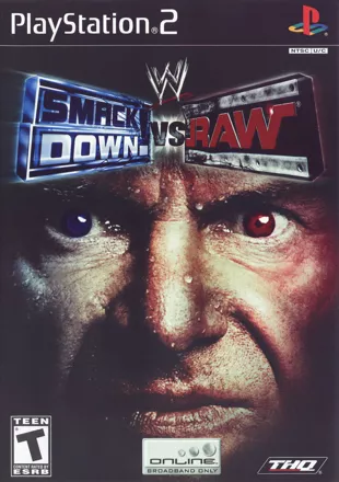 WWE Smackdown vs. Raw PlayStation 2 Front Cover