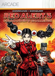 Command &#x26; Conquer: Red Alert 3 - Commander&#x27;s Challenge Xbox 360 Front Cover