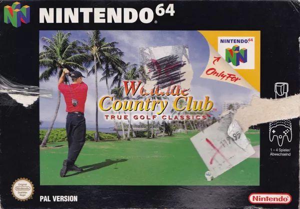 True Golf Classics: Waialae Country Club Nintendo 64 Front Cover