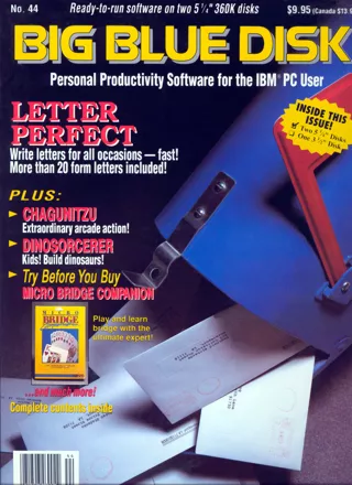Big Blue Disk #44 DOS Front Cover