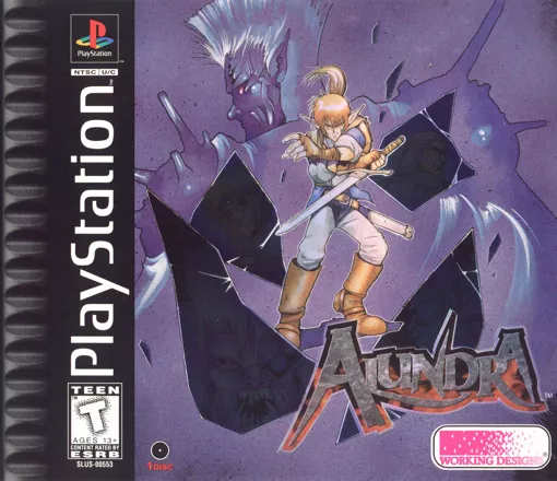 Alundra PlayStation Front Cover