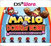 Mario vs. Donkey Kong: Minis March Again! Nintendo DSi Front Cover