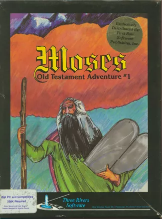 Moses: Old Testament Adventure #1 DOS Front Cover