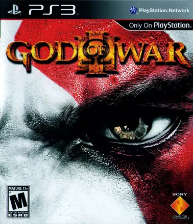 God of War III PlayStation 3 Front Cover