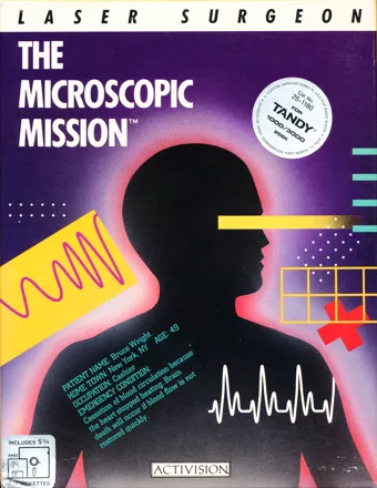 Laser Surgeon: The Microscopic Mission DOS Front Cover