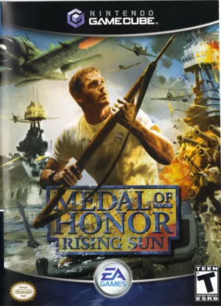 Medal of Honor: Rising Sun GameCube Front Cover