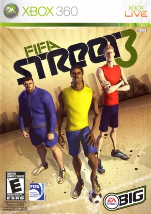 FIFA Street 3 Xbox 360 Front Cover