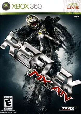 MX vs ATV Reflex Xbox 360 Front Cover