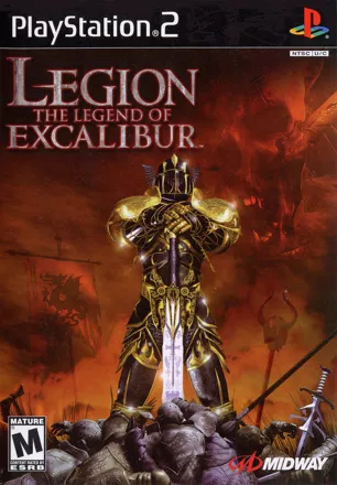 Legion: The Legend of Excalibur PlayStation 2 Front Cover