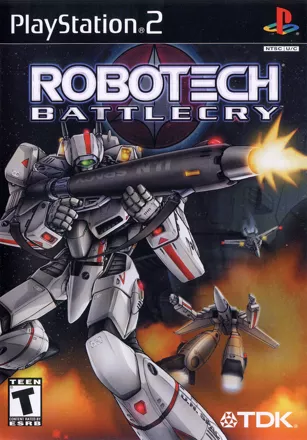 Robotech: Battlecry PlayStation 2 Front Cover