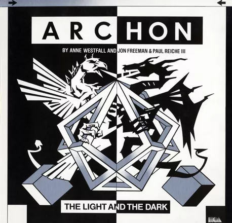 Archon: The Light and the Dark Commodore 64 Front Cover