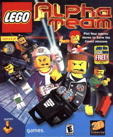 LEGO Alpha Team Windows Front Cover